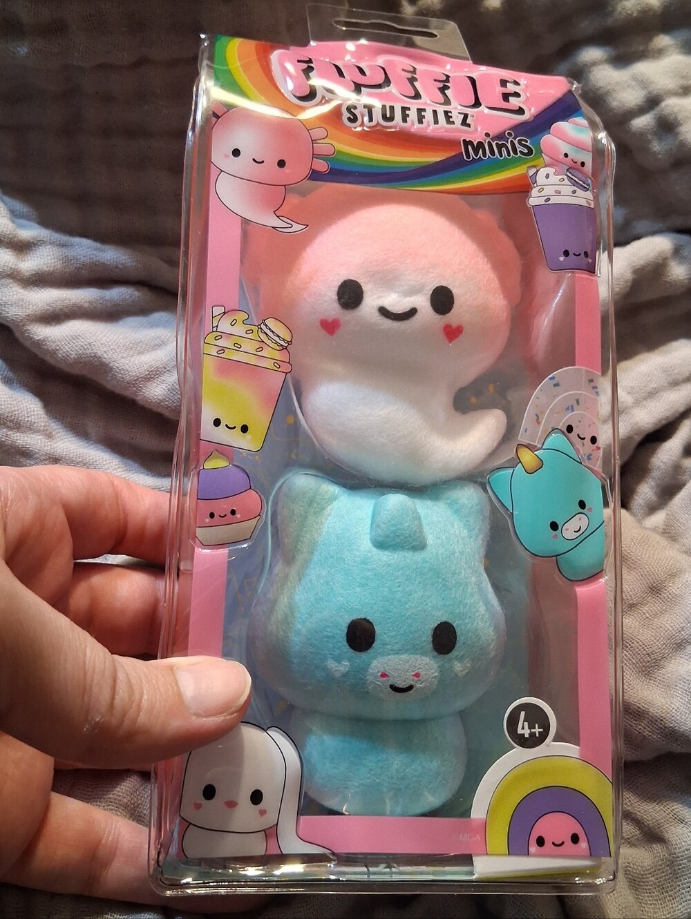 New Fluffie Stuffiez Minis 2pk Squishy Suprise Reveal Toy